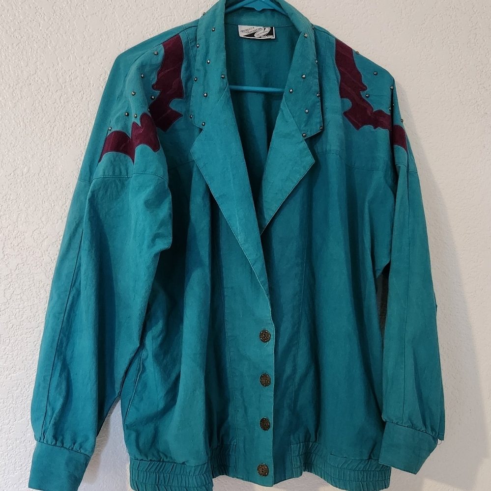 Vintage Teal Jacket